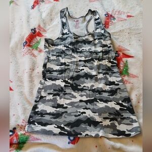 OP Black and Gray Camo Tank Top